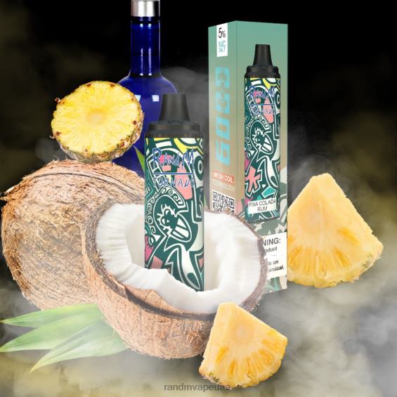Tornado Vape Flavours | بينا كولادا الروم RandM Tornado جهاز 6000 جهاز التحكم في تدفق الهواء 1 قطعة D06F8280