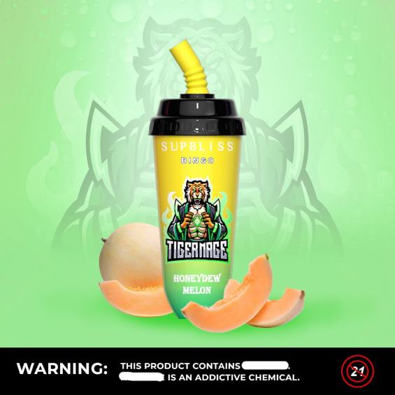 RandM Shop Vape | المن البطيخ RandM Supbliss Bingo جهاز 8000 فيب بود 1 قطعة D06F8257
