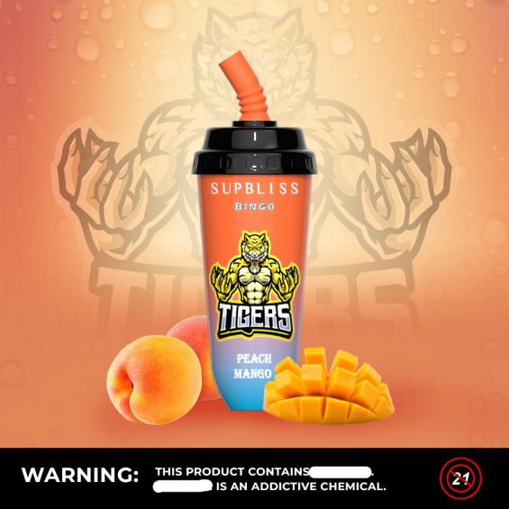 RandM Vape Abu Dhabi | مانجو خوخ RandM Supbliss Bingo جهاز 8000 فيب بود 1 قطعة D06F8263