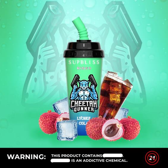 RandM Vape Dubai | ليتشي كولا RandM Supbliss Bingo جهاز 8000 فيب بود 1 قطعة D06F8264
