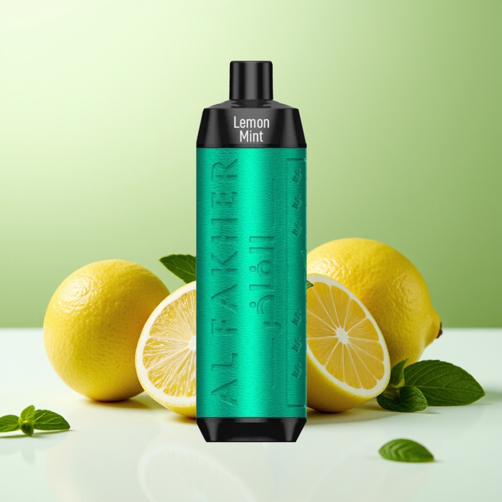 Al Fakher Crown Bar 8000 Crystal Disposable Vape ليمون نعناع