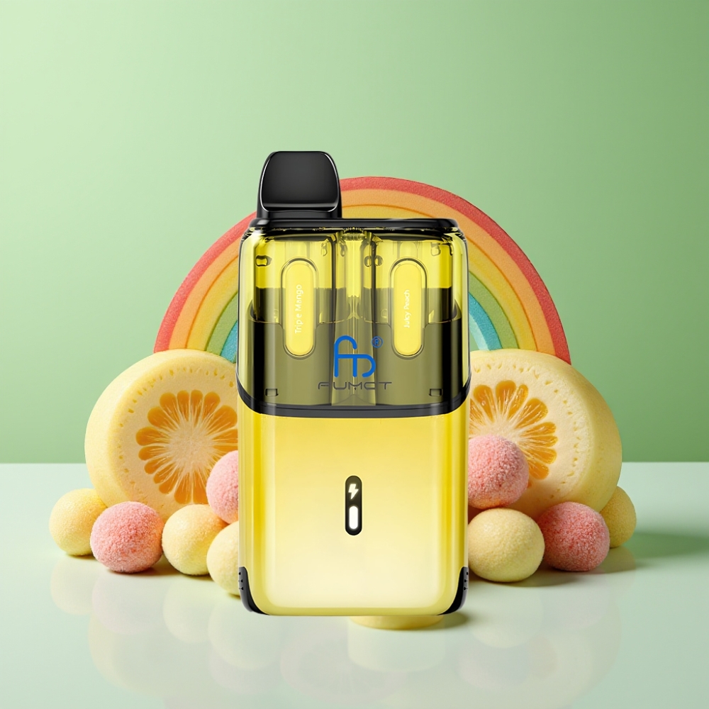 Fumot Ultra T32000 Vape القابل للتصريف - حلم واضح - حلوى قوس قزح (32000 نفخة)