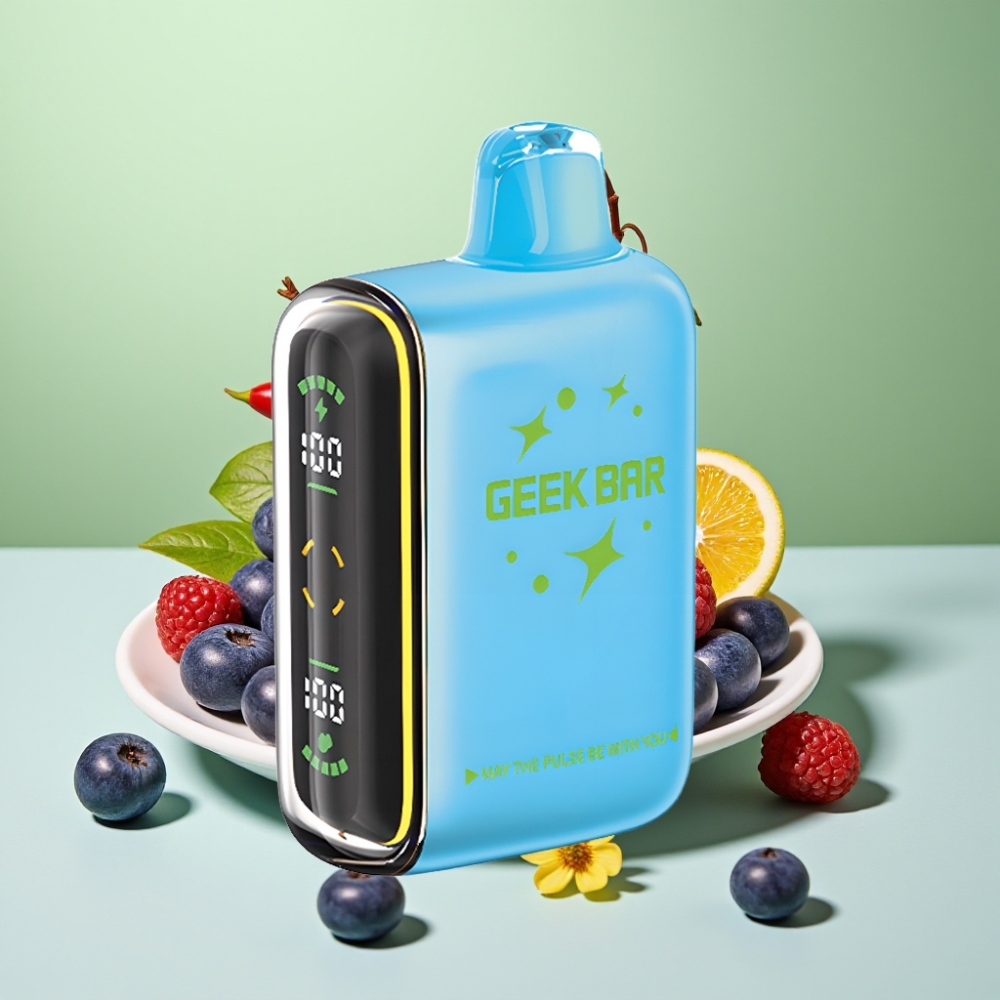 Geek Bar Pulse 15000 نفخة بدون نيكوتين بسعة 16 مل و 5% نيكوتين