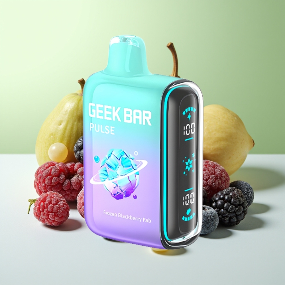 Geek Bar Pulse 15000 نفخة متجردة بنكهة المجمدة