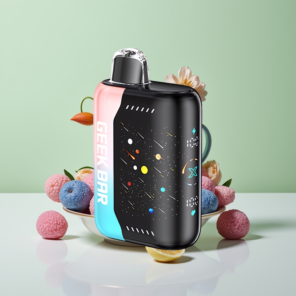 GEEK BAR Pulse X 42K Puffs Meteor Edition وردي & أزرق
