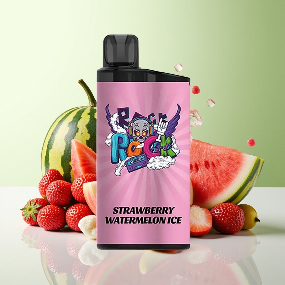 IGET Bar 3500 Puffs فراولة بطيخ مثلج بخار قابل للتخلص منه 1400 مللي أمبير