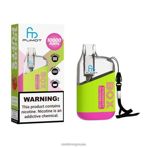 RandM Disposable Vape | جليد العنب Fumot Original RandM Tornado Box 10000 جهاز التحكم في تدفق الهواء 1 قطعة D06F889