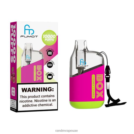 RandM Online Shop | ليتشي الكرز Fumot Original RandM Tornado Box 10000 جهاز التحكم في تدفق الهواء 1 قطعة D06F898