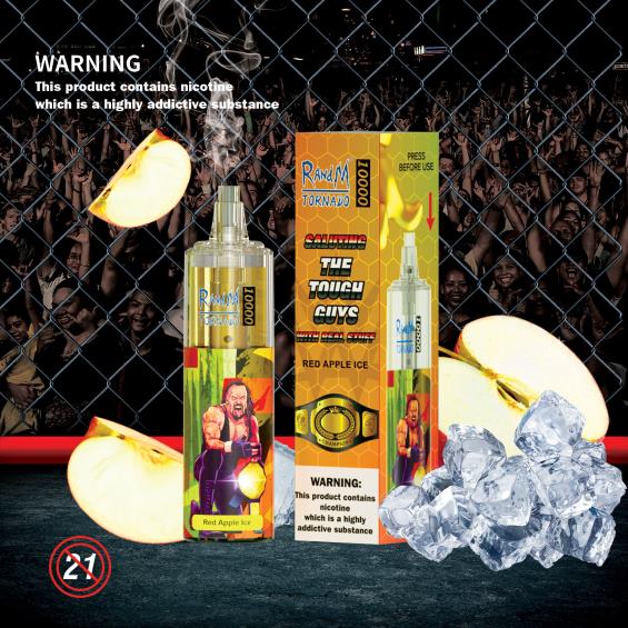 RandM Shop Vape | دونات الفراولة RandM Tornado 10000 جهاز التحكم في تدفق الهواء 1 قطعة D06F8107