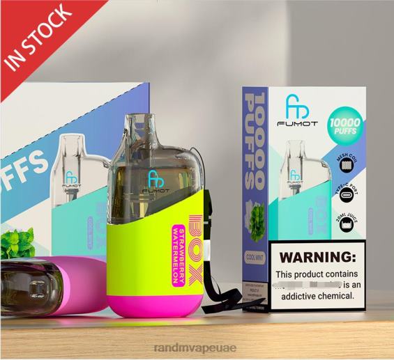 RandM Vape Abu Dhabi | الفراولة والبطيخ Fumot Original RandM Tornado Box 10000 جهاز التحكم في تدفق الهواء 1 قطعة D06F893