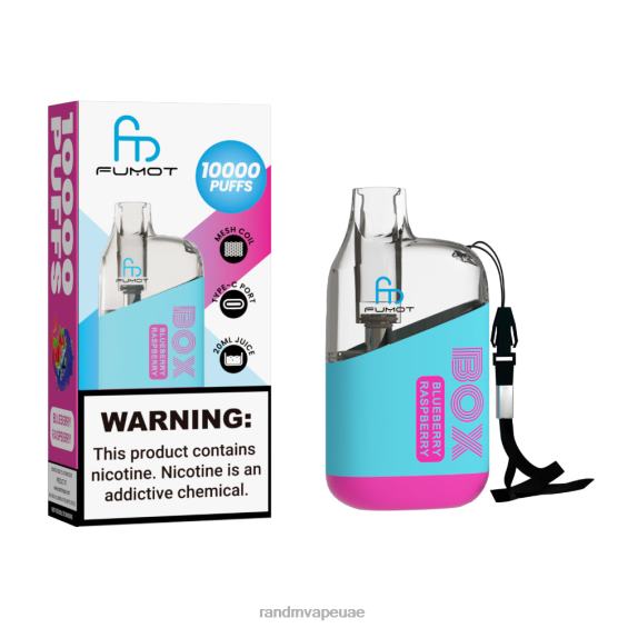 RandM Vape For Sale | توت العليق Fumot Original RandM Tornado Box 10000 جهاز التحكم في تدفق الهواء 1 قطعة D06F895