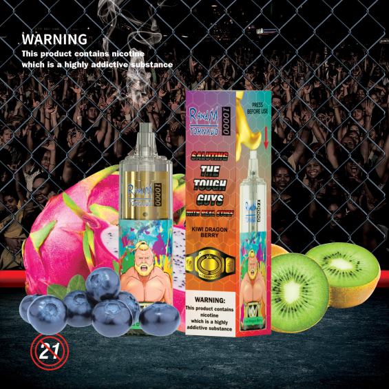 RandM Vape For Sale | التوت مختلطة RandM Tornado 10000 جهاز التحكم في تدفق الهواء 1 قطعة D06F8105
