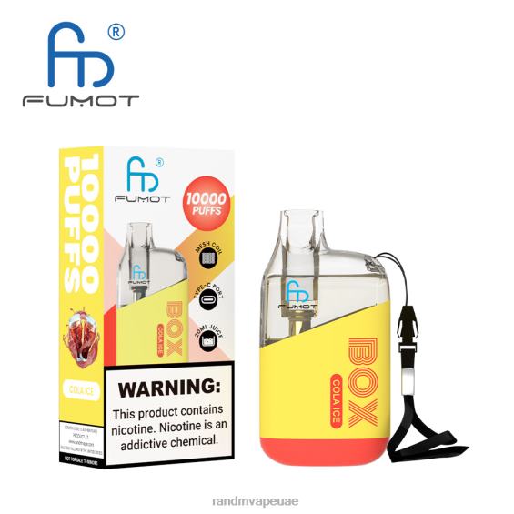 Tornado Vape Flavours | جليد الكولا Fumot Original RandM Tornado Box 10000 جهاز التحكم في تدفق الهواء 1 قطعة D06F8100