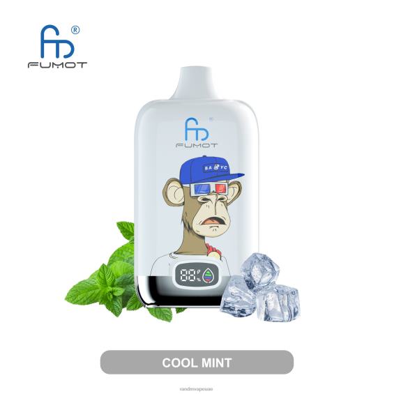 RandM Disposable Vape | جليد الفراولة Fumot Original RandM Digital Box جهاز vape ببطارية 12000 وشاشة سائلة D06F89