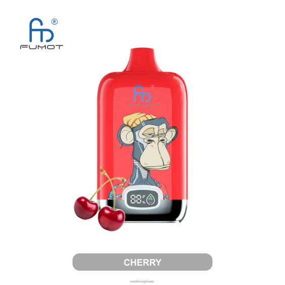 RandM Online Shop | الكرز Fumot Original RandM Digital Box جهاز vape ببطارية 12000 وشاشة سائلة D06F88