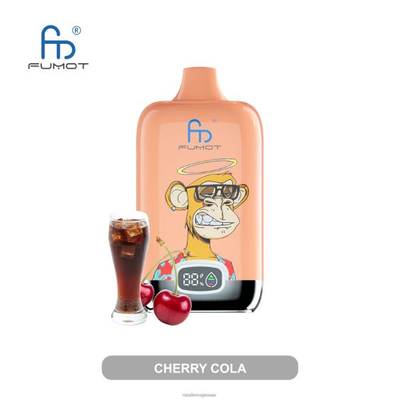 RandM Vape Dubai | دونات الفراولة Fumot Original RandM Digital Box جهاز vape ببطارية 12000 وشاشة سائلة D06F814