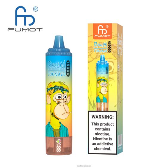 RandM Shop Vape | جليد العنب Fumot RandM Tornado جهاز 15000 فيب بالبطارية وشاشة العرض الاصدار 1 D06F827