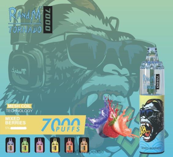 RandM Shop Vape | دونات الفراولة RandM Tornado 7000 جهاز التحكم في تدفق الهواء 1 قطعة D06F8167