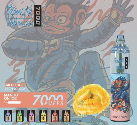 RandM Shop Vape | دونات الفراولة RandM Tornado 7000 جهاز التحكم في تدفق الهواء 1 قطعة D06F8167