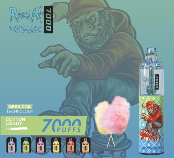 RandM Shop Vape | دونات الفراولة RandM Tornado 7000 جهاز التحكم في تدفق الهواء 1 قطعة D06F8167