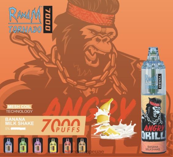 RandM Shop Vape | دونات الفراولة RandM Tornado 7000 جهاز التحكم في تدفق الهواء 1 قطعة D06F8167