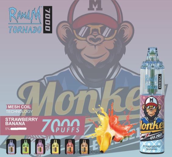 RandM Shop Vape | دونات الفراولة RandM Tornado 7000 جهاز التحكم في تدفق الهواء 1 قطعة D06F8167