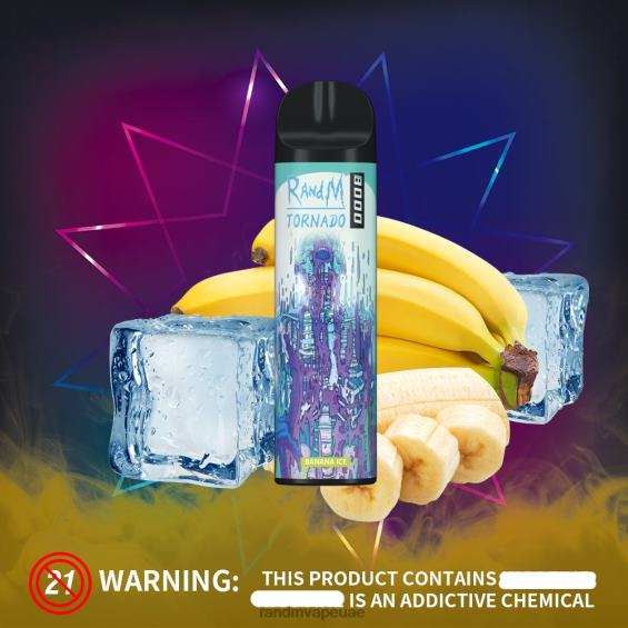 RandM Shop Vape | جليد الموز RandM Tornado جهاز vape للتحكم في تدفق الهواء 8000 قطعة واحدة D06F8247