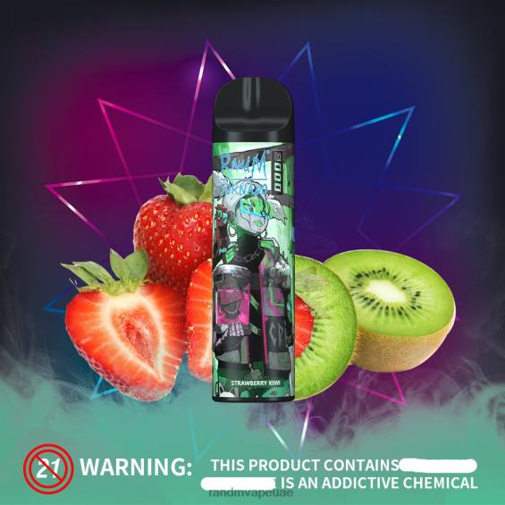 RandM Shop Vape | جليد الموز RandM Tornado جهاز vape للتحكم في تدفق الهواء 8000 قطعة واحدة D06F8247