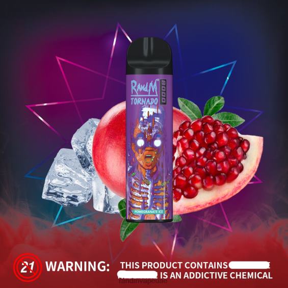 RandM Shop Vape | جليد الموز RandM Tornado جهاز vape للتحكم في تدفق الهواء 8000 قطعة واحدة D06F8247