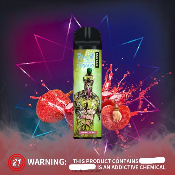 RandM Shop Vape | جليد الموز RandM Tornado جهاز vape للتحكم في تدفق الهواء 8000 قطعة واحدة D06F8247