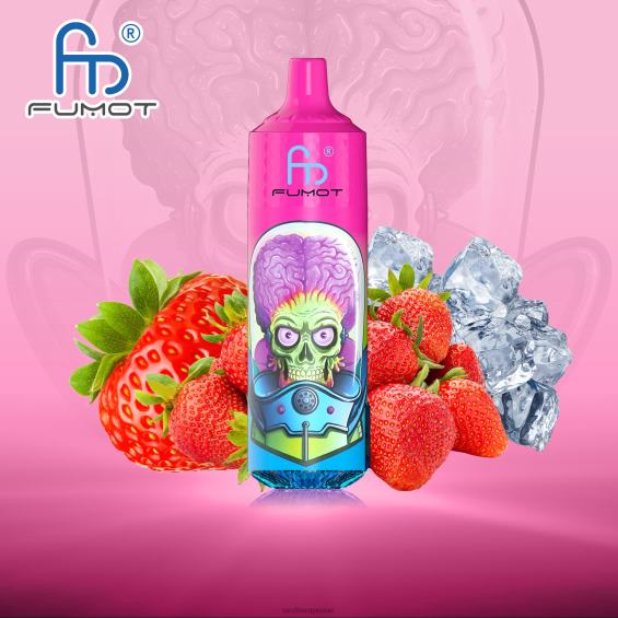 RandM Online Shop | جليد الفراولة Fumot RandM Tornado جهاز 9000 برو فيب بالبطارية وشاشة العرض الاصدار 1 D06F8198