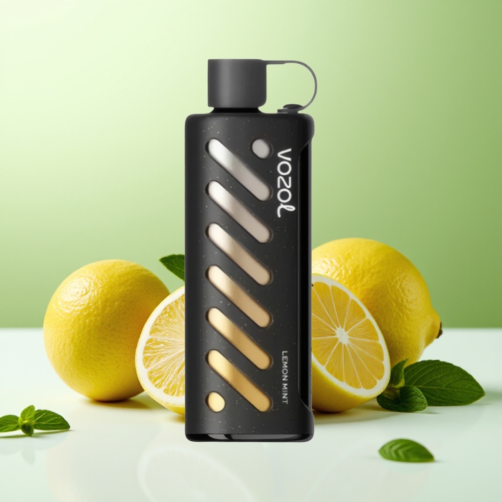 VOZOL Gear Shisha 25000 نَفخة تبغ إلكتروني بنكهة الليمون بالنعناع