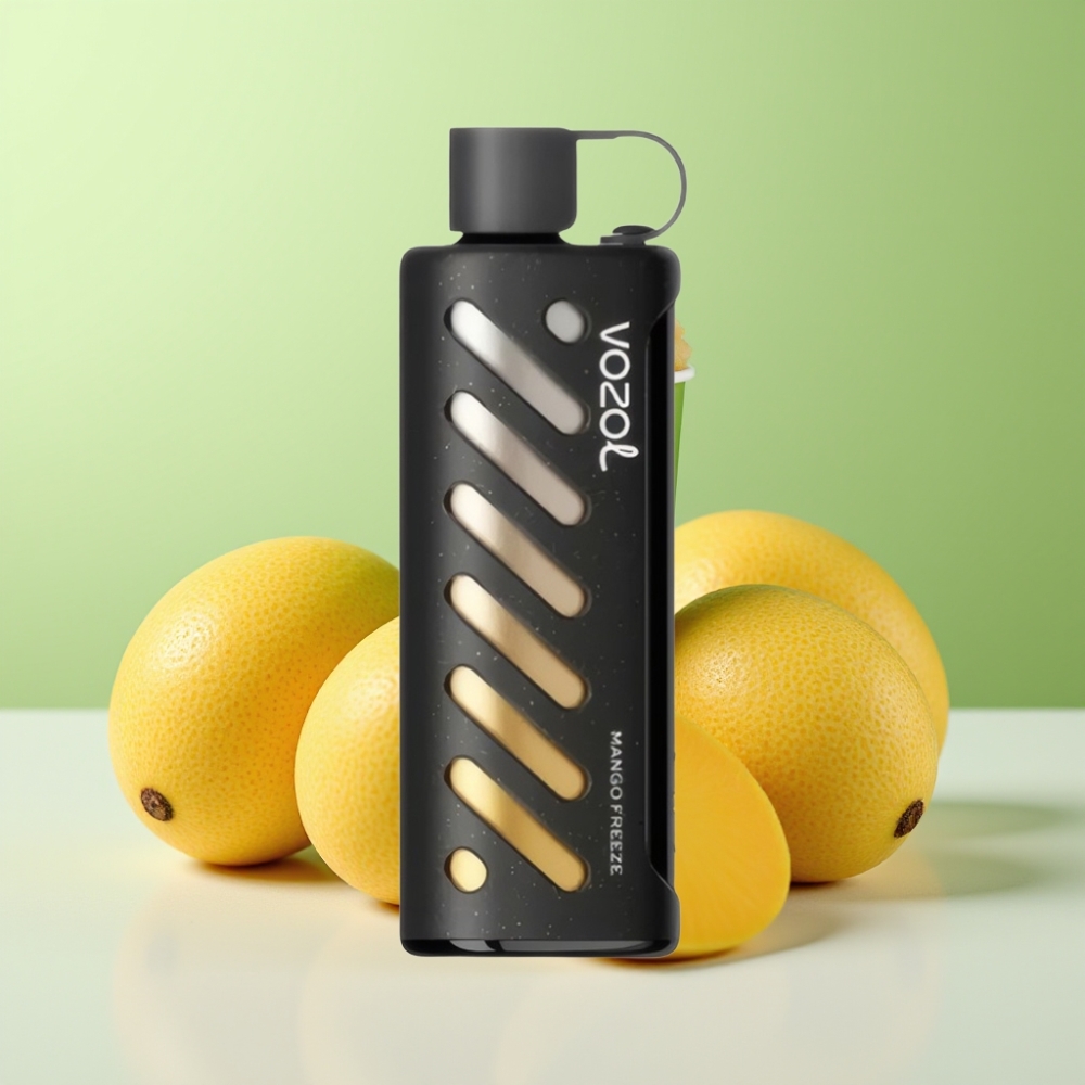 VOZOL Gear Shisha 25000 نفحة مانجو فريز مع شريحة ذكية S.i.L.C Tech و 1000mAh