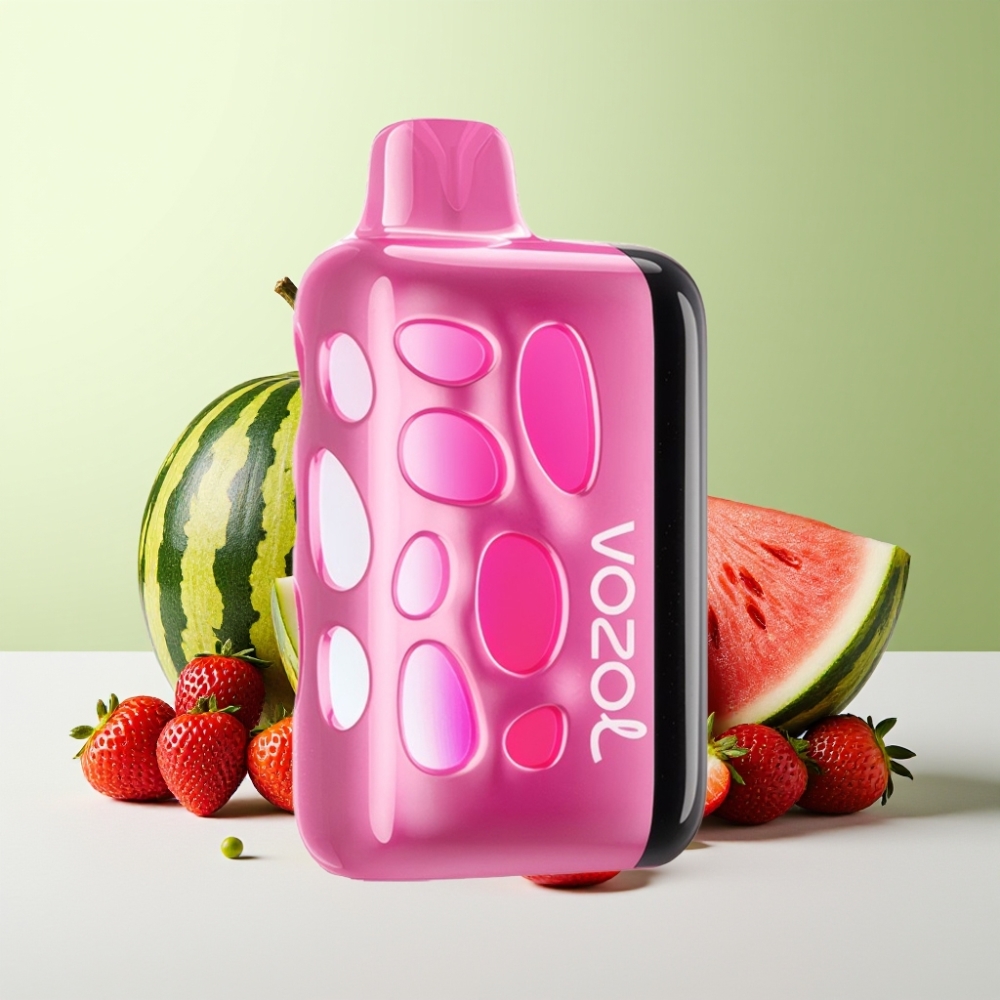 VOZOL RAVE 40000 فار الخردة فراولة بطيخ مع شحن 80٪ في 20 دقيقة