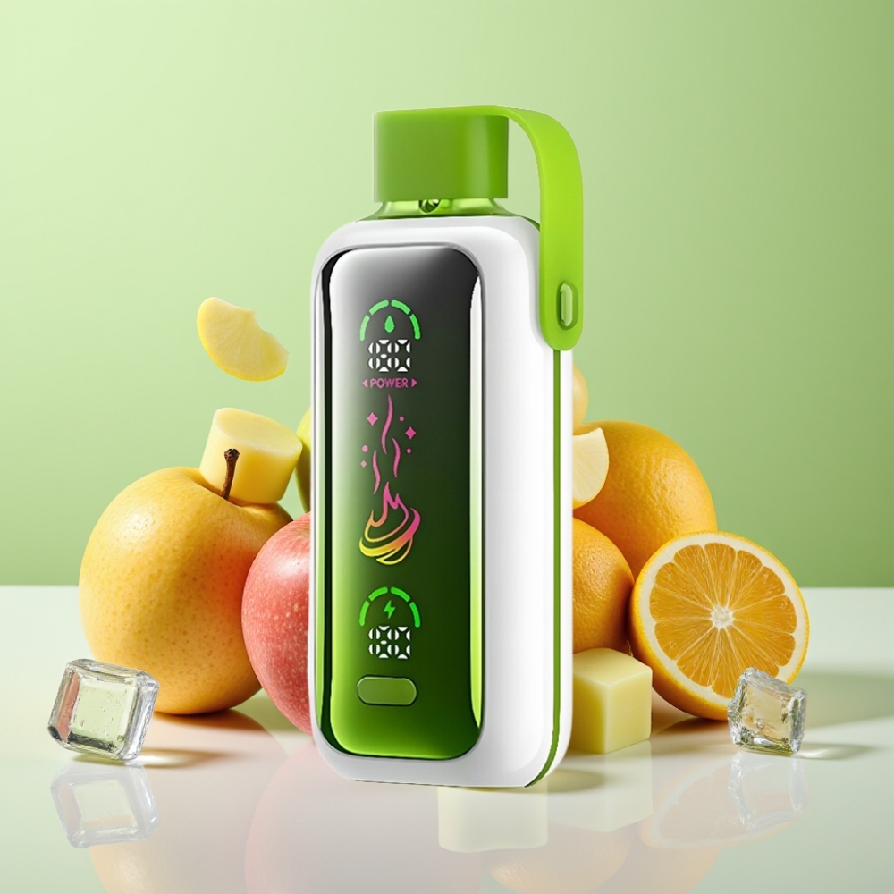 VOZOL Star 20000 Puffs تفاحتين مثلج مع شاشة HD 2.2 بوصة
