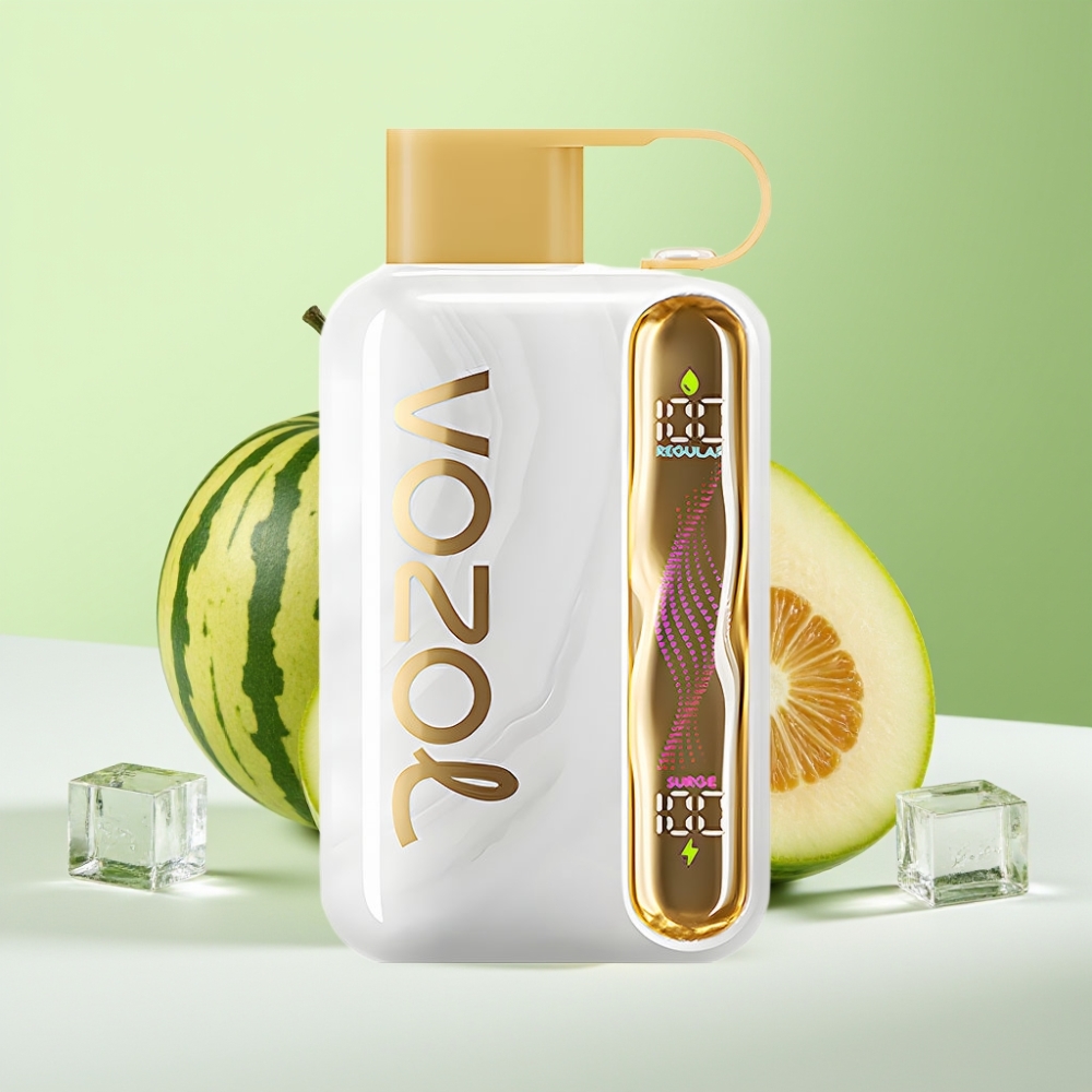 VOZOL STAR 40000 نَفخة جهاز تبخير بطارية 1000mAh بطعم البطيخ المثلج