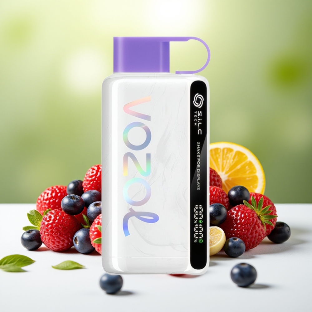 VOZOL STAR 9000/12000 عبوية الفاكهة المختلطة مع شاشة اهتزاز وتقنية S.i.L.C