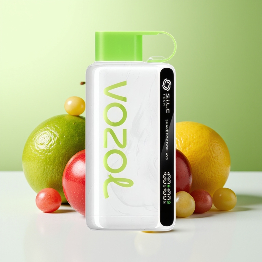 VOZOL STAR 9000/1200 سجارة إلكترونية كرز ليمون بشحن أسرع 30٪