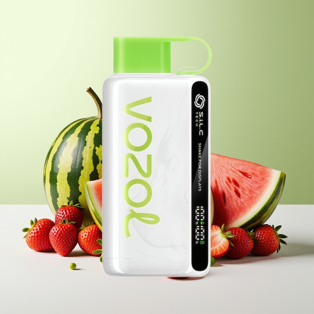 Vozol Star 9000/12000 فايب قابل للتخلص فراولة بطيخ مع شحن أسرع بنسبة ٣٠٪