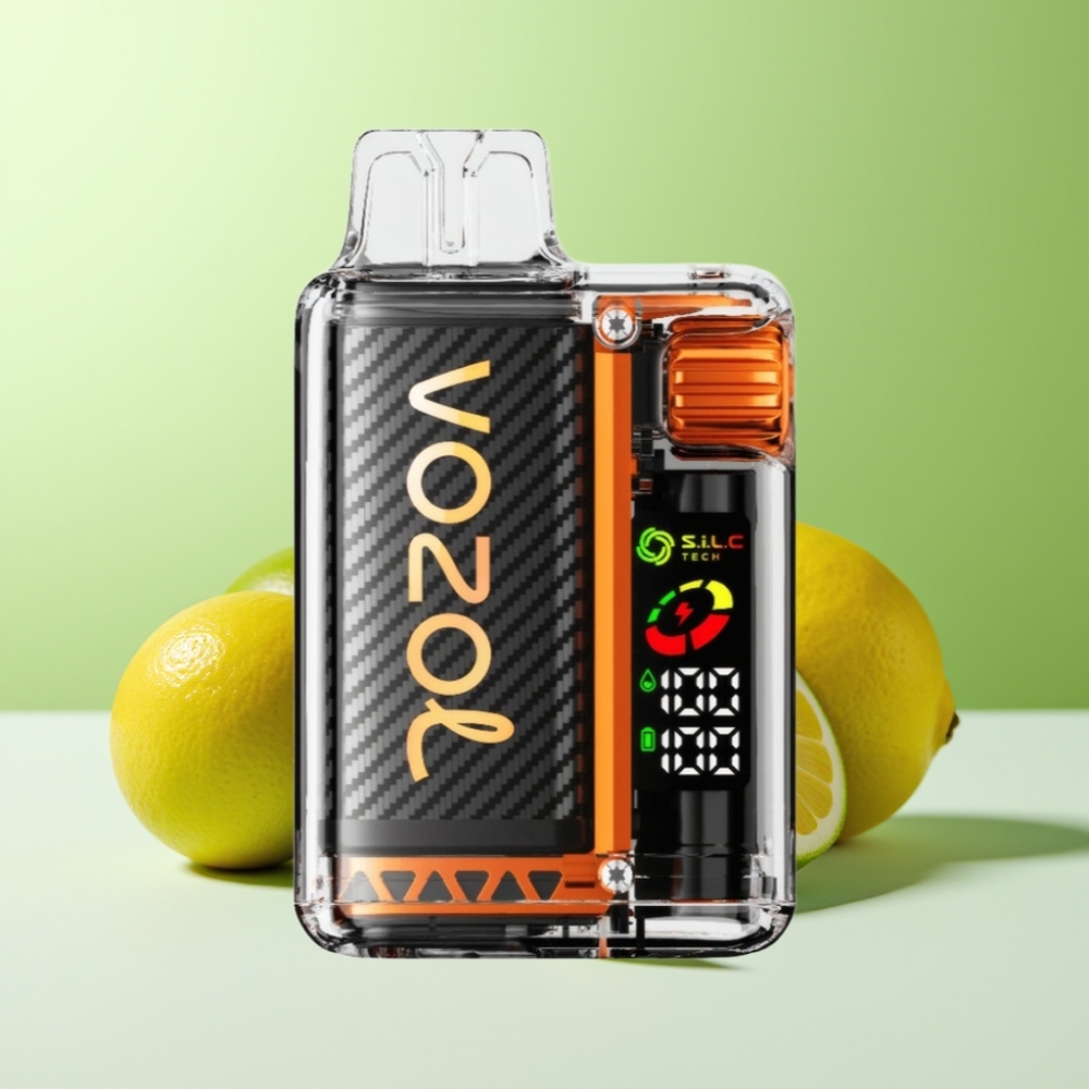 VOZOL Vista 20000 نفخة بطارية قابلة لإعادة الشحن 650mAh بنكهة الليمون واللّيم